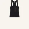 OBLIQUE 90'S RIB TANK TOP