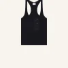 OBLIQUE 90'S RIB TANK TOP