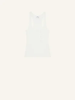 OBLIQUE 90'S RIB TANK TOP
