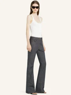 OBLIQUE 90'S RIB TANK TOP