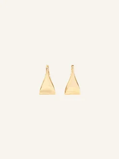 ONE BRASS EARRINGS