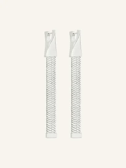 ONE SNAKE CHAIN EARRINGS