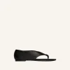 OPENED LEATHER BALLERINAS