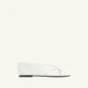 OPENED LEATHER BALLERINAS