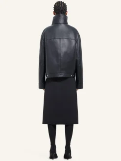 OVERSIZED LEATHER JACKET