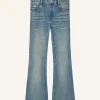 5-POCKET DENIM BOOTCUT PANTS