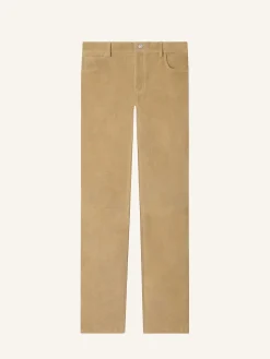 5-POCKET SUEDE PANTS