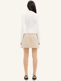 2-POCKET TWILL MINI SKIRT
