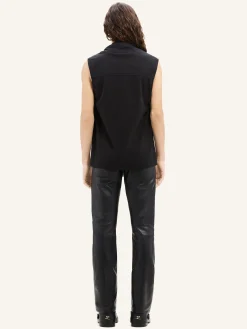 5-POCKET VINTAGE LEATHER PANTS