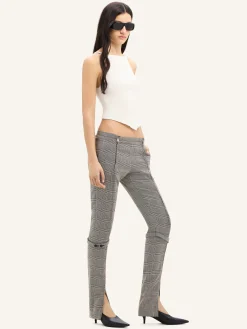 POINTY RIB KNIT TANK TOP