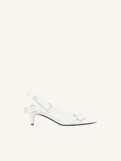 RACER LEATHER SLINGBACKS