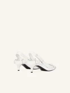 RACER LEATHER SLINGBACKS