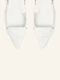 RACER LEATHER SLINGBACKS
