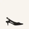 RACER VINYL SLINGBACKS