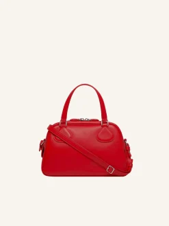 REEDITION LEATHER BOWLING BAG