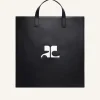 REEDITION LEATHER TOTE BAG