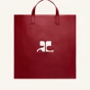 REEDITION LEATHER TOTE BAG