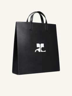 REEDITION LEATHER TOTE BAG