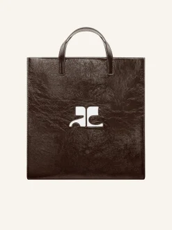 REEDITION NAPLACK LEATHER TOTE BAG