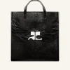 REEDITION NAPLACK LEATHER TOTE BAG