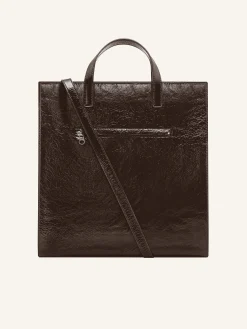 REEDITION NAPLACK LEATHER TOTE BAG