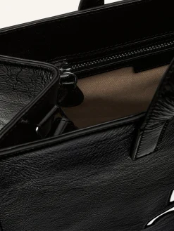 REEDITION NAPLACK LEATHER TOTE BAG