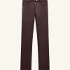 REEDITION 5-POCKET VINYL PANTS