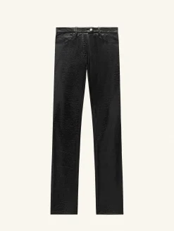 REEDITION 5-POCKET VINYL PANTS