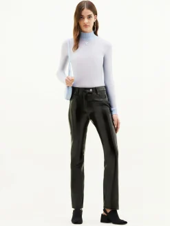 REEDITION 5-POCKET VINYL PANTS