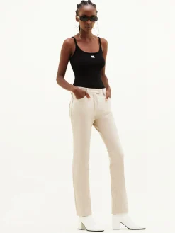 REEDITION 5-POCKET VINYL PANTS