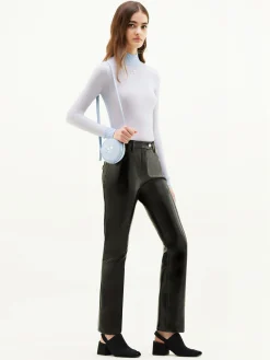REEDITION 5-POCKET VINYL PANTS