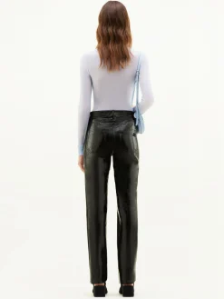 REEDITION 5-POCKET VINYL PANTS