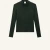 REEDITION RIB KNIT MOCKNECK SWEATER