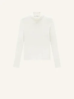 REEDITION RIB KNIT MOCKNECK SWEATER