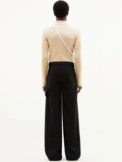 REEDITION RIB KNIT MOCKNECK SWEATER