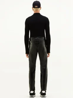 REEDITION RIB KNIT MOCKNECK SWEATER