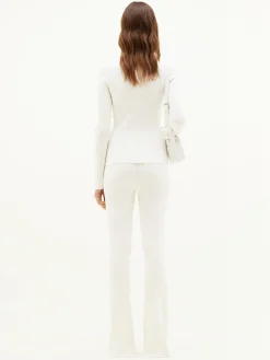 REEDITION RIB KNIT MOCKNECK SWEATER