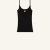 REEDITION RIB KNIT TANK TOP