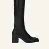 REEDITION STRETCH LEATHER EFFECT BOOTS