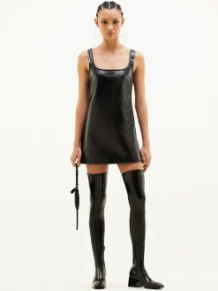 REEDITION VINYL DRESS