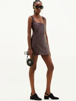 REEDITION VINYL DRESS