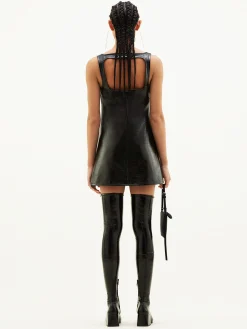 REEDITION VINYL DRESS