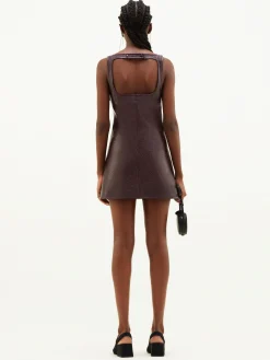 REEDITION VINYL DRESS