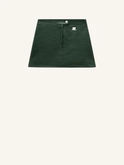 REEDITION VINYL MINI SKIRT