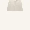 REEDITION VINYL MINI SKIRT