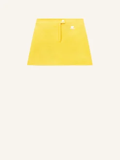 REEDITION VINYL MINI SKIRT