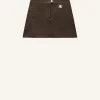 REEDITION VINYL MINI SKIRT