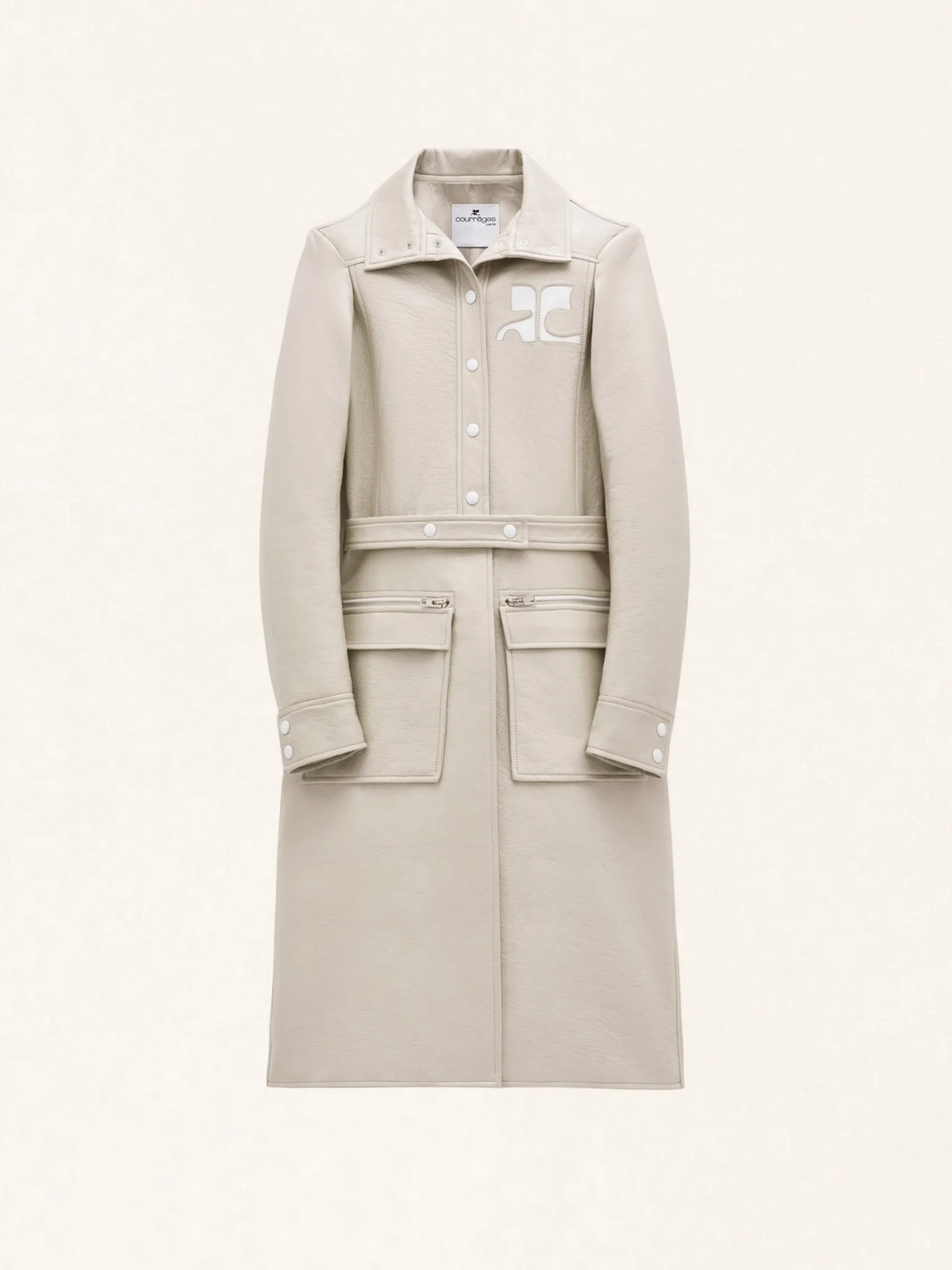 REEDITION VINYL TRENCH COAT