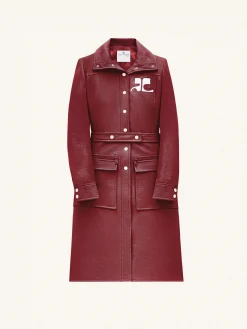 REEDITION VINYL TRENCH COAT