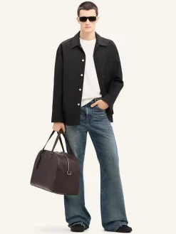 RETRO TWILL OVERSIZED SHIRT